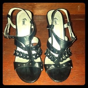 Fioni Women's size 6 black high heels